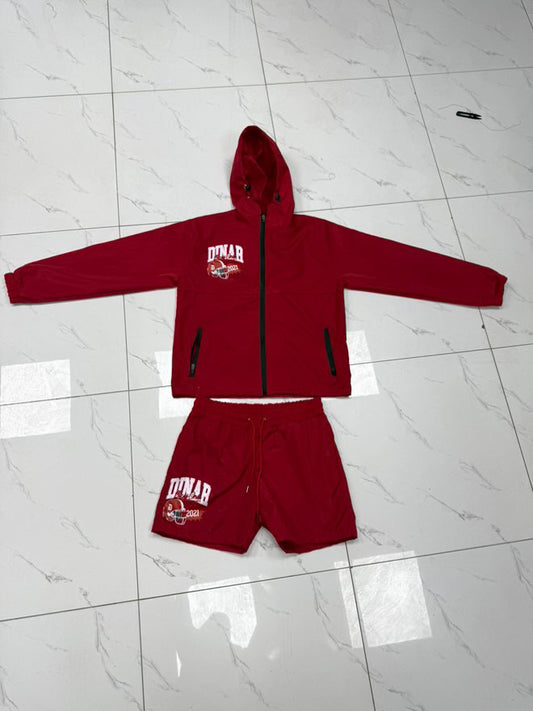 Windbreaker short set